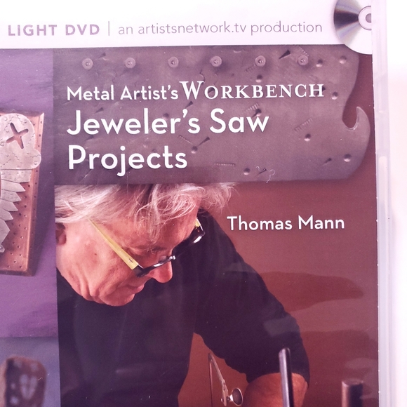Metal Arts Jewlers Saw Projects DVD Thomas Mann - Picture 3 of 4